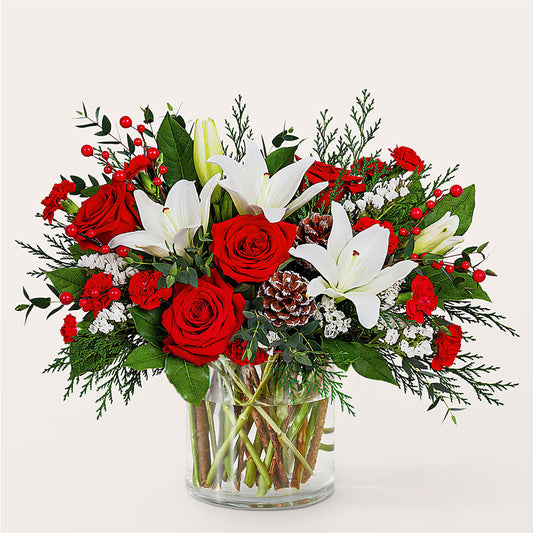 Best in Snow Bouquet –  Miracle Flowers, Folsom CA