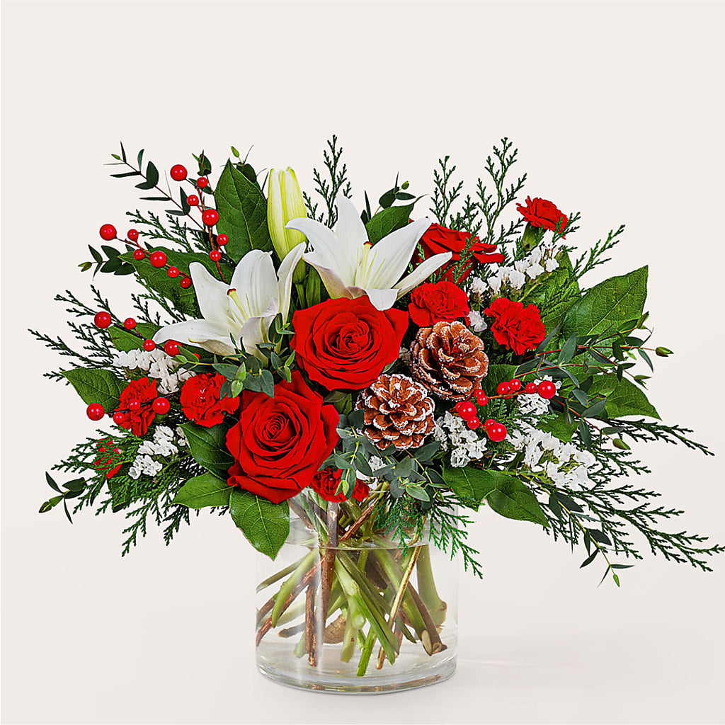 Best in Snow Bouquet –  Miracle Flowers, Folsom CA