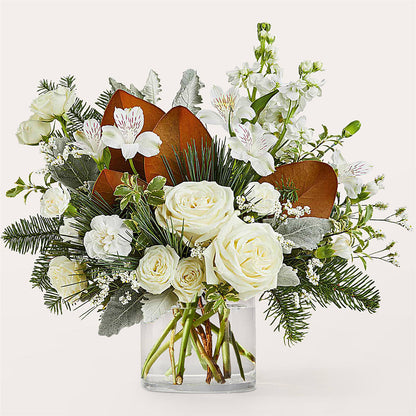 Fresh Snowfall Bouquet –  Miracle Flowers, Folsom CA